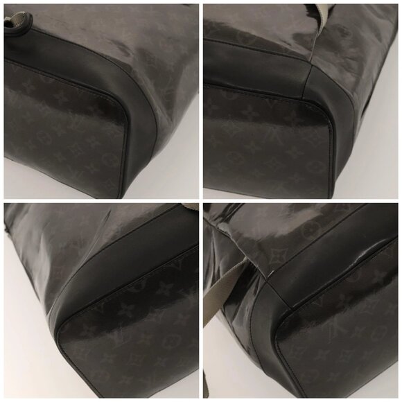 LOUIS VUITTON Monogram Eclipse Glaze Zipped Tote Backpack - Picture 16 of 16